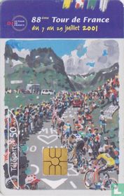 Tour de France 2001 telefoonkaarten catalogus