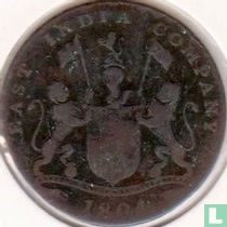 Sumatra 4 keping 1804 (AH1219 - 12.8 g)