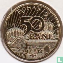 Roumanie 50 bani 2014 "650 years from the beginning of the reign of Vladislav I Vlaicu"