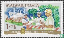 Charitable goods arriving by freighter for sale