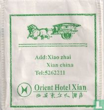 Orient Hotel Xian tea bags catalogue