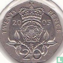 United Kingdom 20 pence 2005