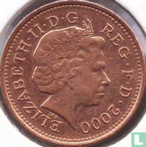 United Kingdom 1 penny 2000 (type 2)