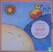 Belgique coffret 2003 "Naissance"