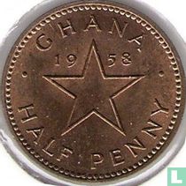 Ghana ½ Penny 1958