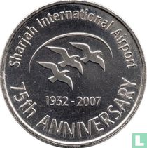 Vereinigte Arabische Emirate 1 Dirham 2007 "75th anniversary of Sharjah International Airport"