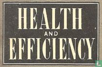 Health and Efficiency (H&E) magazines / journaux catalogue