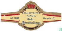 Brandstoffenhandel Gebr. Sprukkelhorst - tel. 13620 - Hengelo (O)