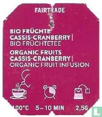 Bio Früchte Cassis-Cranberry