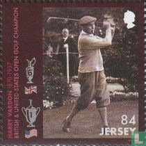 Légende du golf Harry Vardon