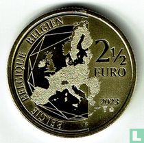 België 2½ euro 2023 "Fietsbeleving in België"