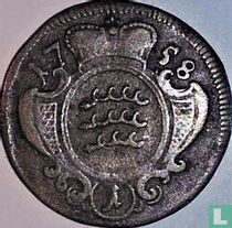 Wurtemberg 1 kreuzer 1758