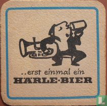 Erst einmal ein Härle Bier