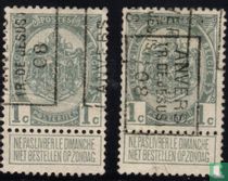 "ANVERS (R. DE JESUS) 08" 1c (81A) A+B for sale