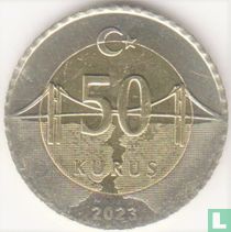 Turquie 50 kurus 2023