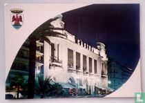 Palais de la  méditerranée la nuit