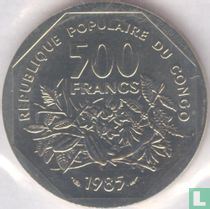 Congo-Brazzaville 500 francs 1985 (trial)