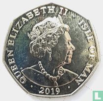 Insel Man 50 Pence 2019 "Tinkerbell"