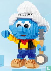 Smurf met banjo