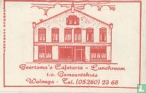 Geertsma's Cafetaria Lunchroom   