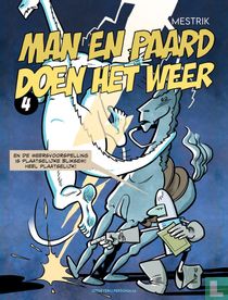 Man en paard doen het weer