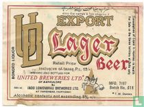 UB export beer