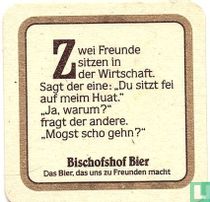 Zwei Freunde sitzen in der Wirtschaft