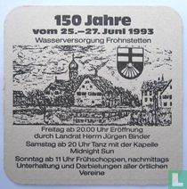 150 Jahre Wasserversorgung Frohnstetten