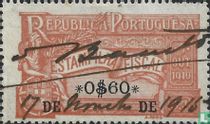 Estampilha fiscal 0$60