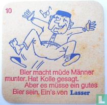 10 Bier macht müde Männer munter