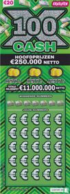 100 x cash