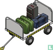Luggage trailer (Baggage Vehicle) model cars / miniature cars catalogue