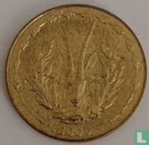 Etats d'Afrique de l'Ouest 5 francs 2005