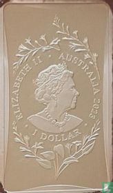 Australia 1 dollar 2023 (type 3) "Year of the Rabbit"