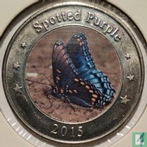West Nusa Tenggara 1 dollar 2015 Spotted purple
