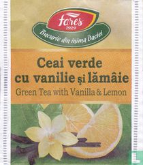 Ceai verde cu vanilie si lamâie
