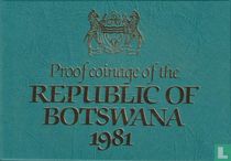 Botswana mint set 1981 (PROOF)