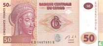 Congo 50 Francs 2013