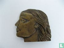 Woman's head [copper]