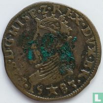 Brabant 1 liard 1583 (star)