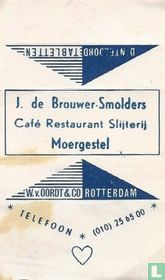 Café Restaurant Slijterij J. de Brouwer-Smolders