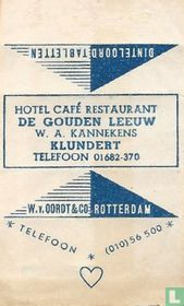 Hotel Café Restaurant De Gouden Leeuw