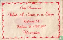 Café Restaurant Wed. A. Smits v.d. Elzen