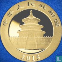 China 20 Yuan 2015 "Panda"