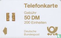 Telefonkarte 50 DM