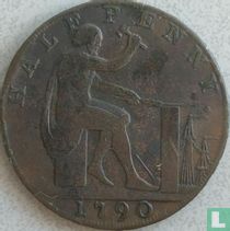 Verenigd Koninkrijk John Wilkinson iron master ½ penny 1790