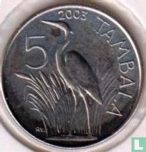 Malawi 5 tambala 2003