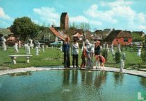 Beeldenpark Italië - Holland - Kunstbeeldhouwwerk met panorama