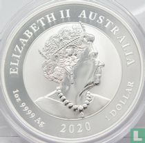 Australie 1 dollar 2020 (non coloré) "Quokka"
