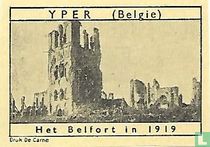 Yper - Het Belfort in 1919